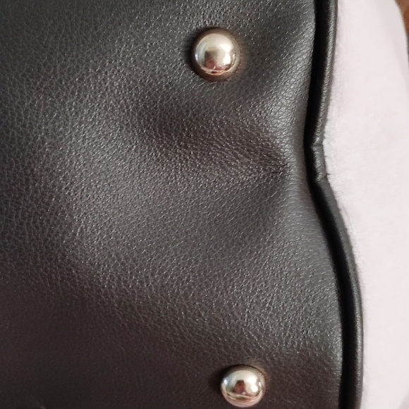 *Juicy Couture* DAYDREAMER *BLING* LOGO Black Pink Lilac With A Bow Tote🩷💜🖤 - Picture 11 of 12